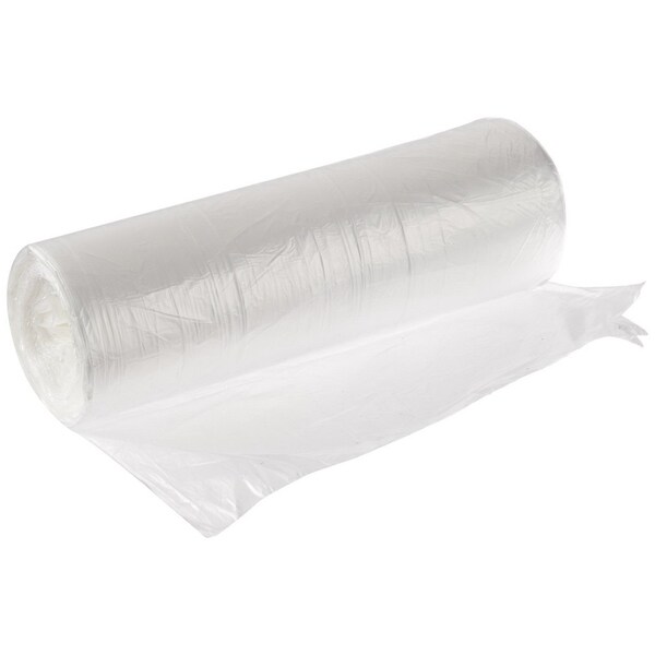 20 gal - 30 gal Trash Bags, 30 in x 36 in, 1 Mil, Clear